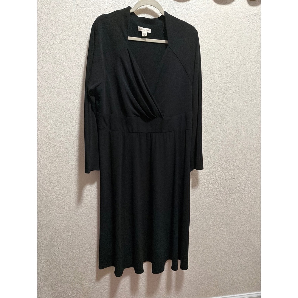 Cold Water Creek Black Dress Size 18